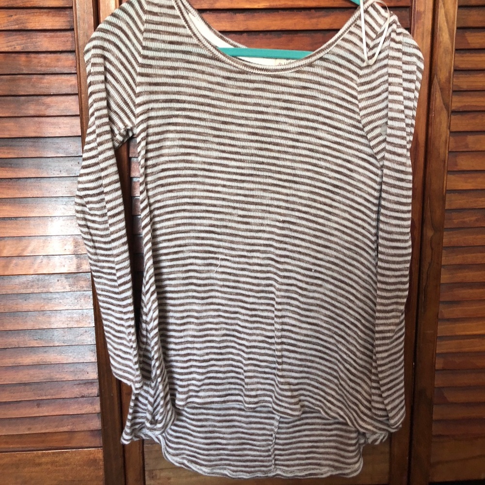 Once worn striped shirt
